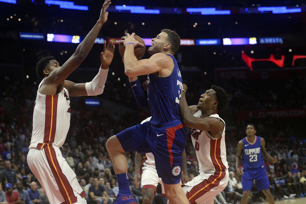 NBA: Miami Heat at Los Angeles Clippers