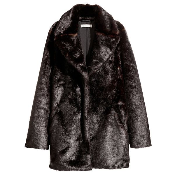 H&amp;M Faux Fur Jacket, $119