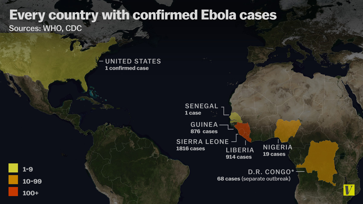 confirmed ebola cases