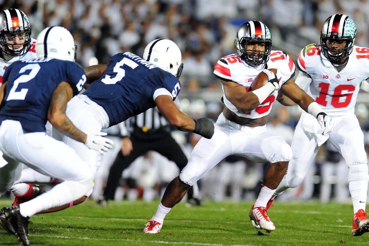 Ezekiel Elliott and Ohio State host Penn State this season in what should be one of the top Big Ten games to watch in 2015.