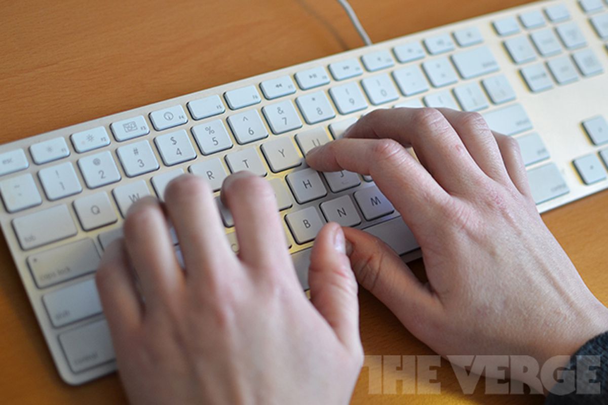 Hands Typing