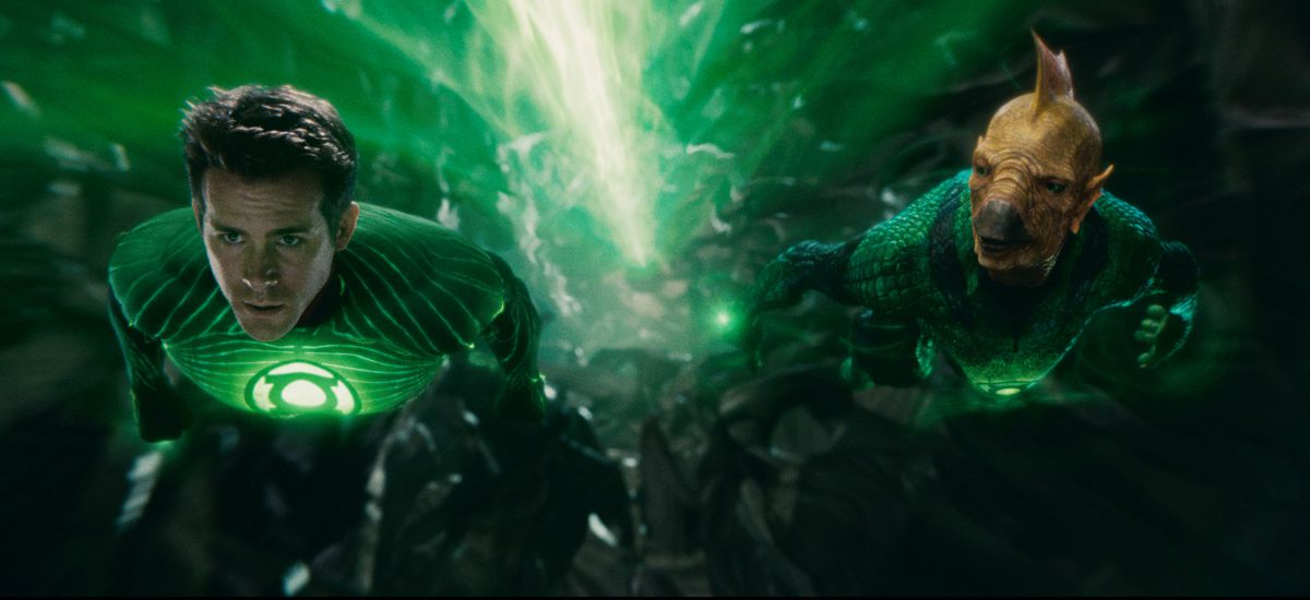 Ryan Reynolds as Green Lantern 2011