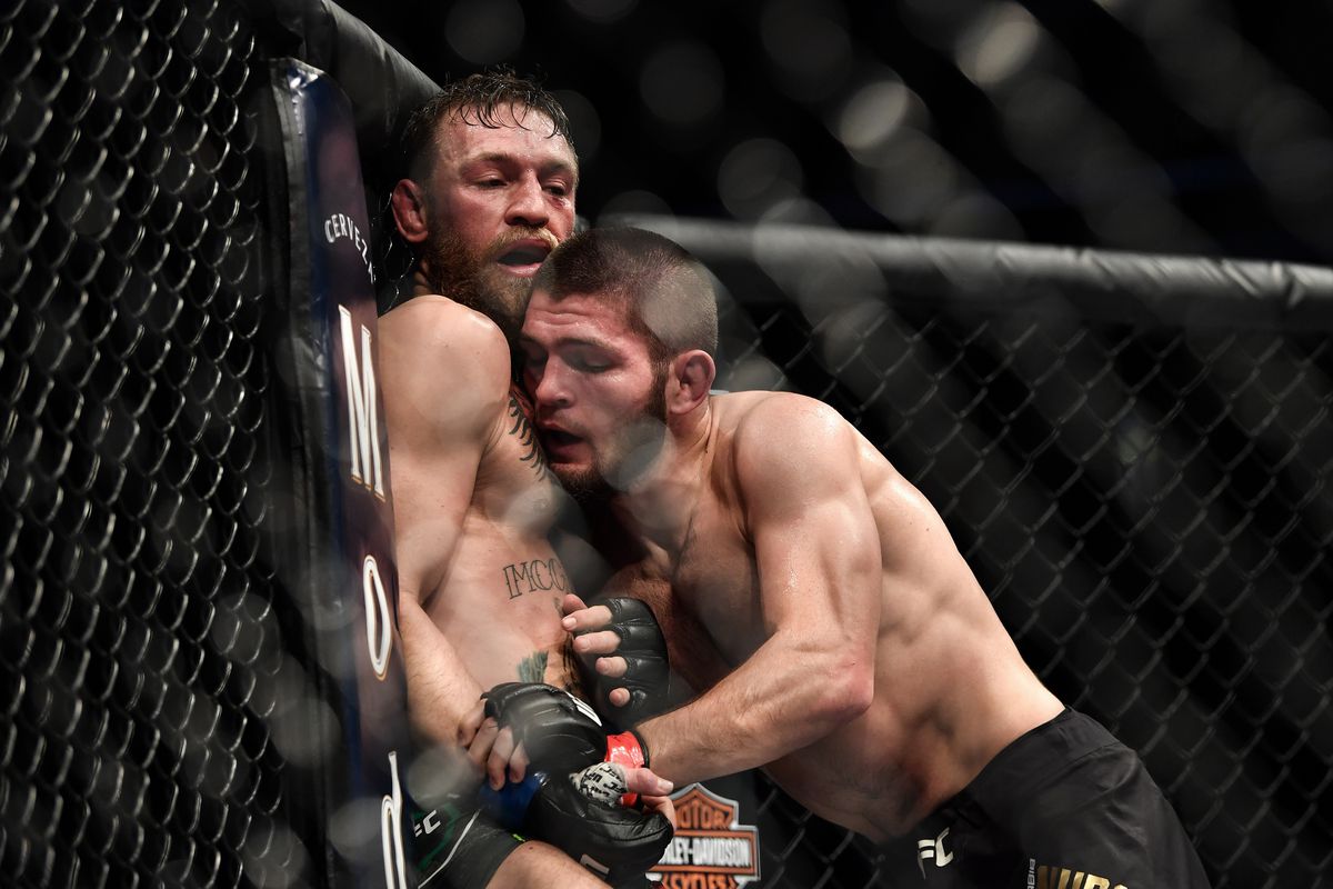 UFC 229: Khabib Nurmagomedov vs. Conor McGregor before UFC 264 fight with Dustin Poirier.