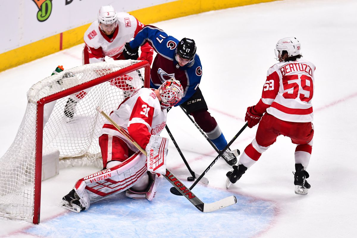 NHL: Detroit Red Wings at Colorado Avalanche