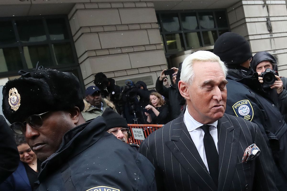 Roger Stone Appears In Court For Status Hearing