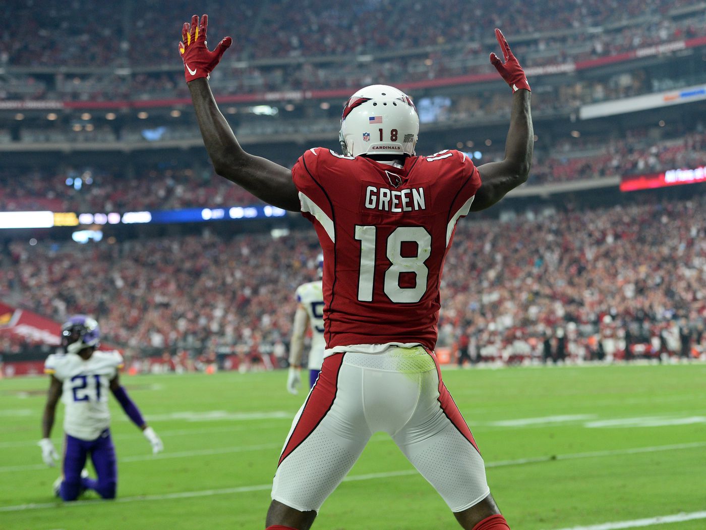 AJ Green had a decent season with the Cardinals in 2021