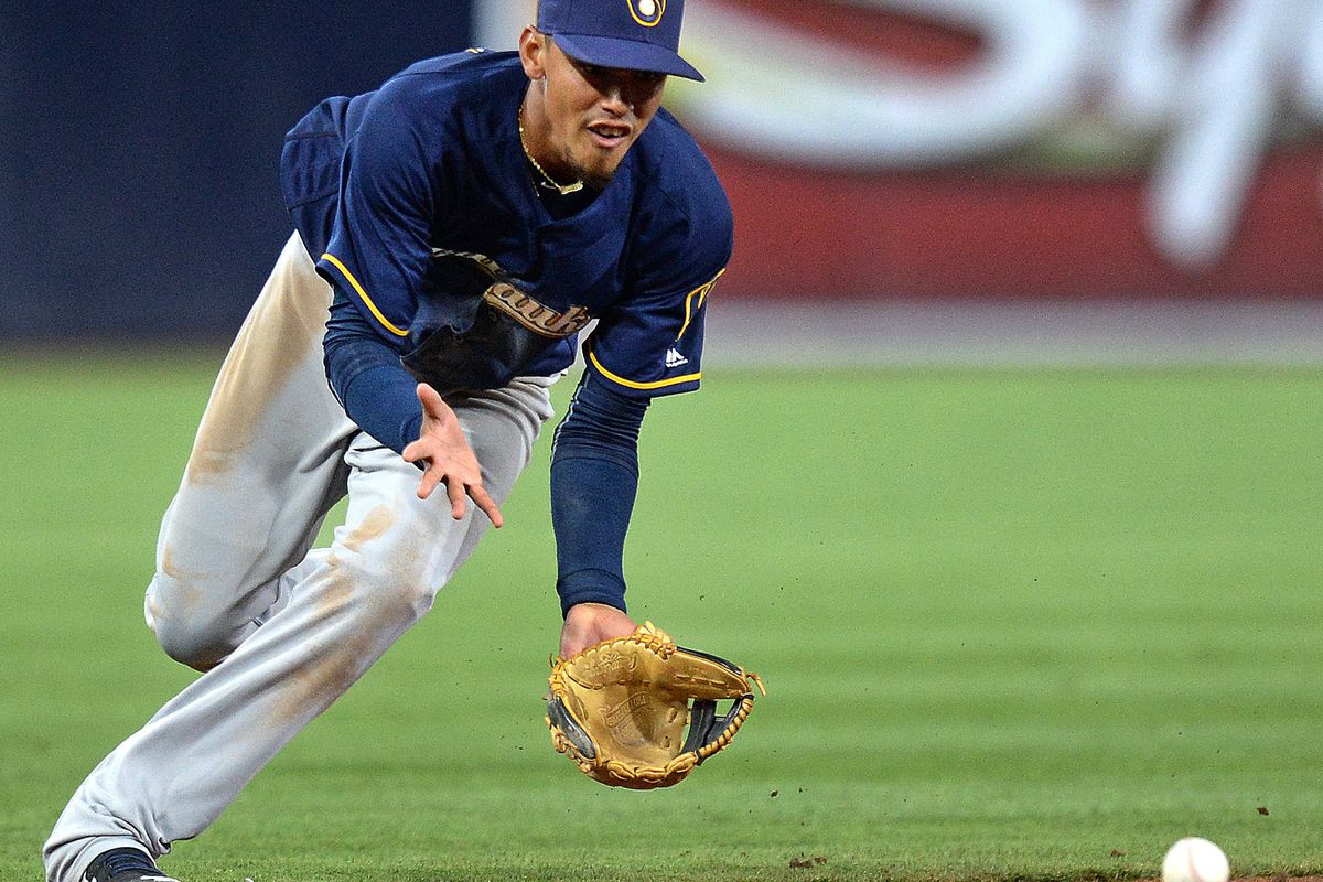 Orlando Arcia is the Mikwaukee Brewers' top prospect.