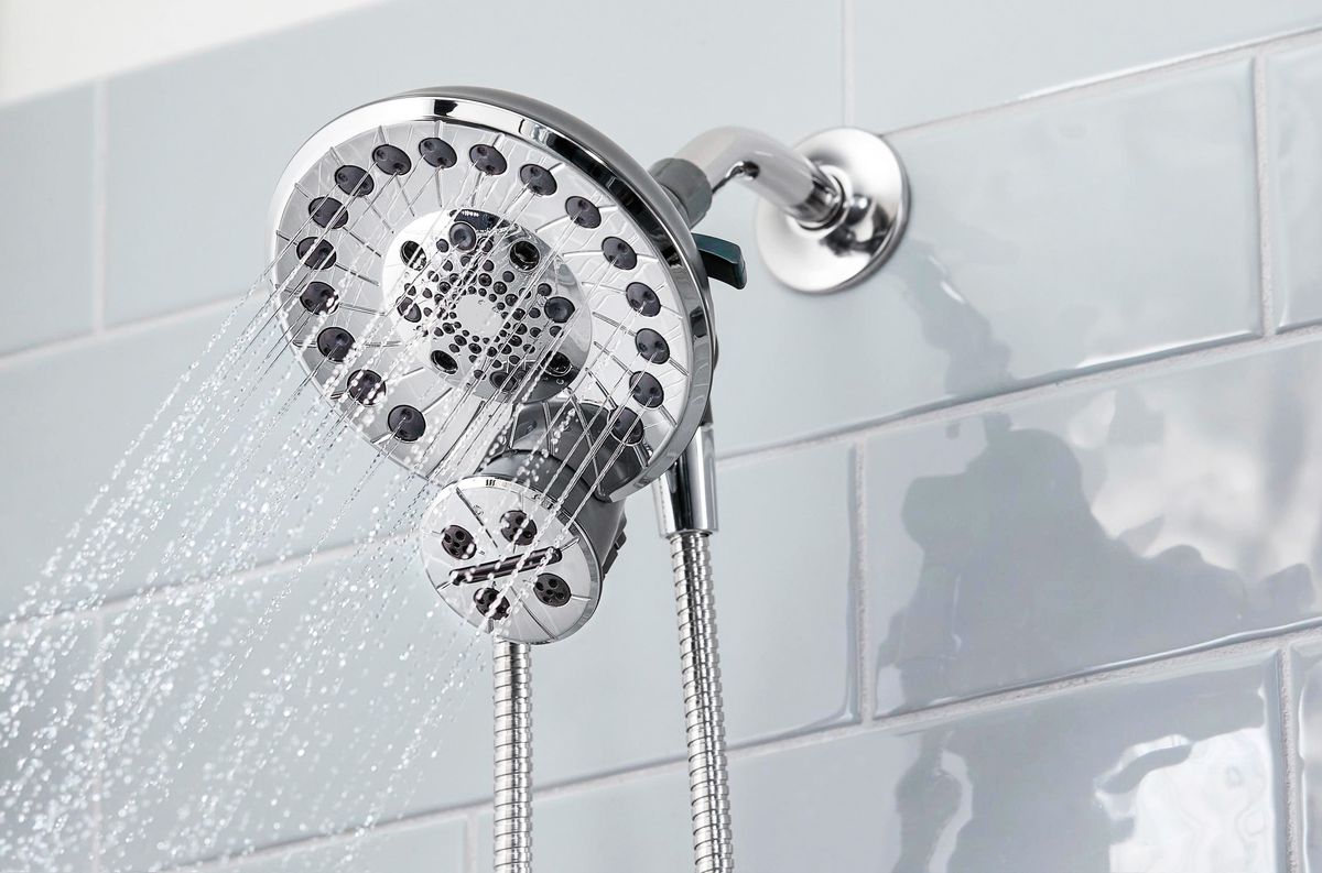 Showerhead Showing Water Pressure