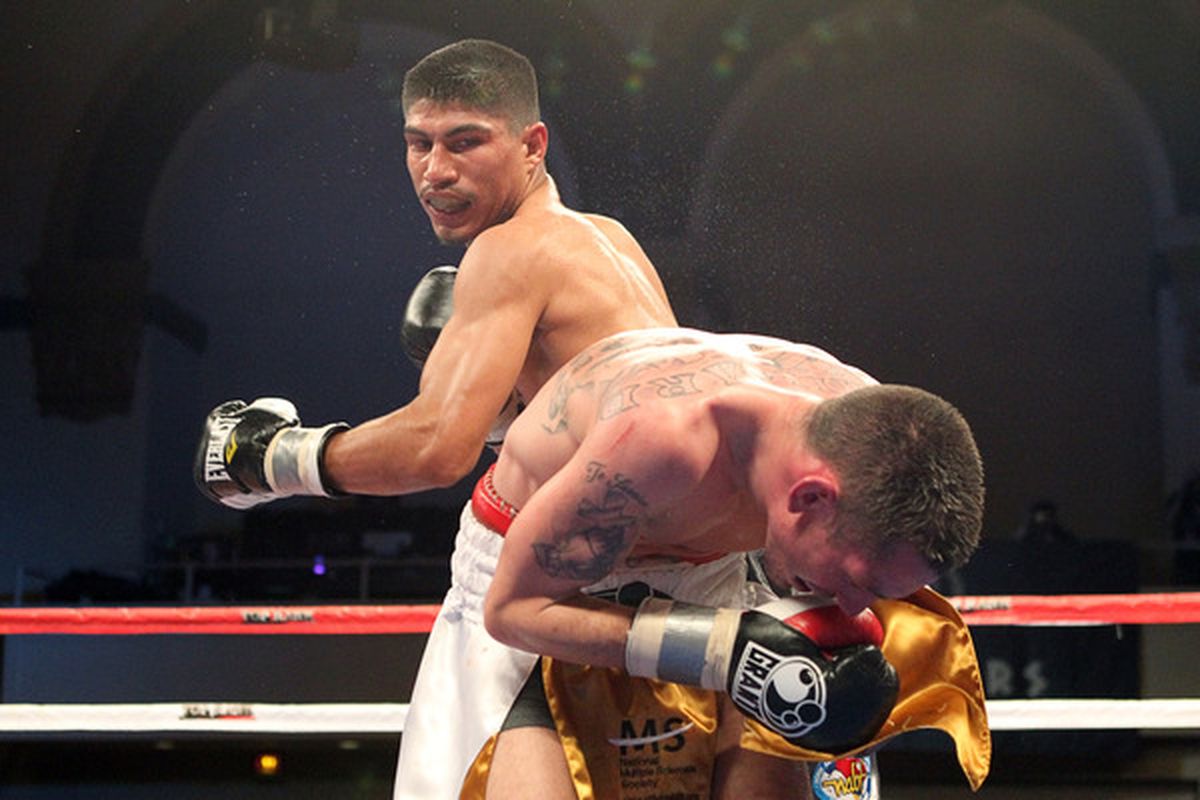 Mikey Garcia returns to HBO on Saturday night. (Photo by Hunter Martin/Getty Images)