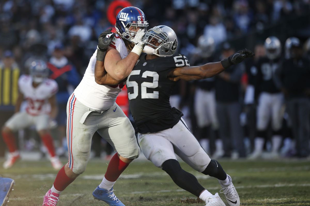 NFL: New York Giants at Oakland Raiders