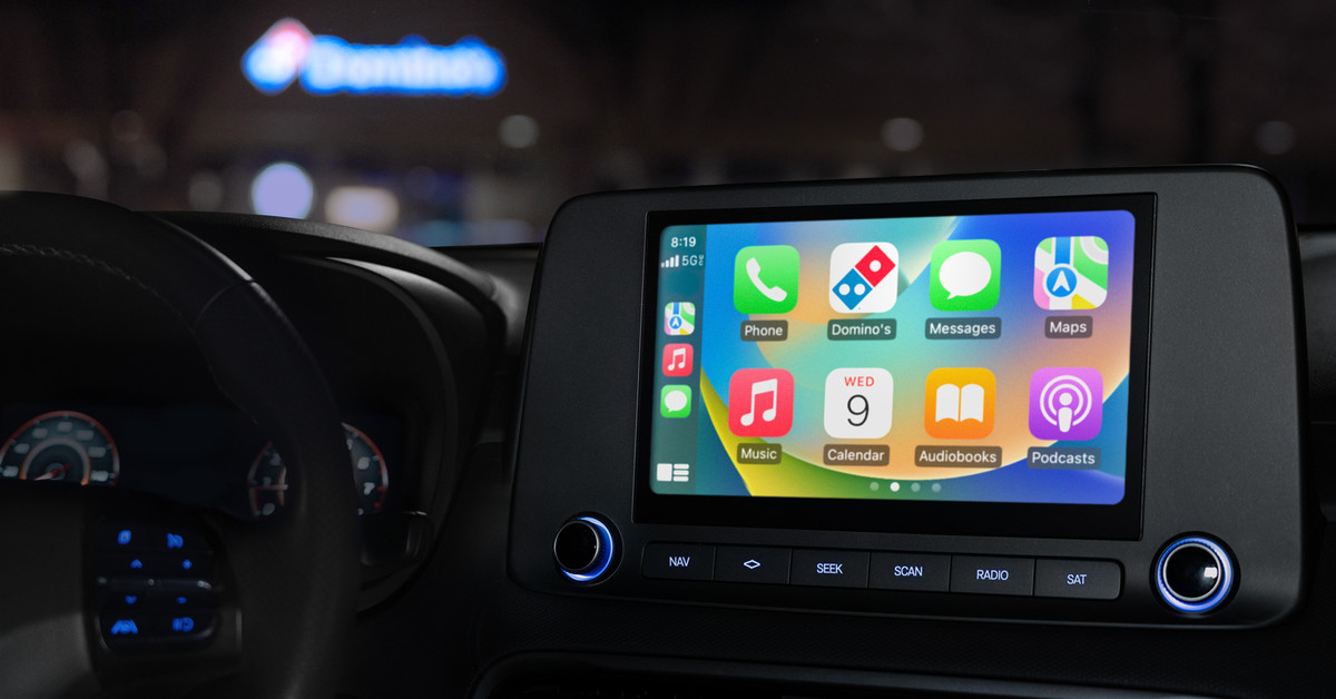 You are currently viewing Domino’s Pizza can now be ordered via Apple CarPlay – The Verge