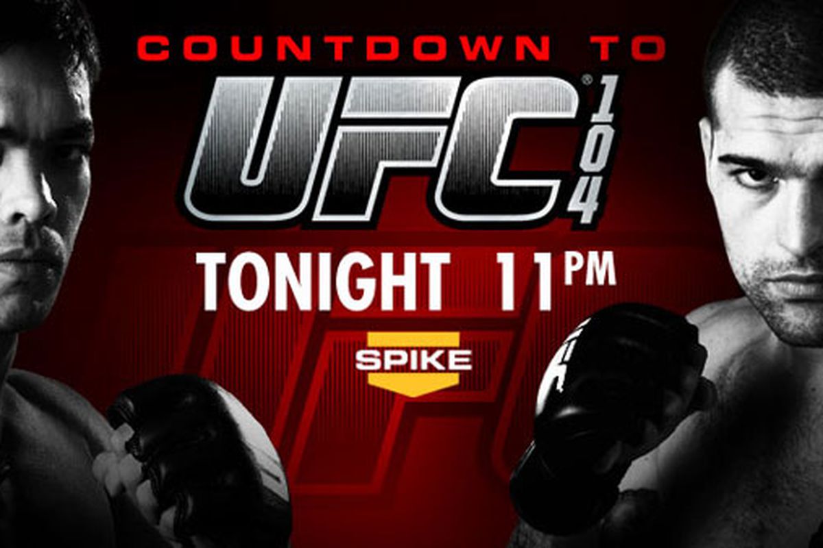 Countdown to UFC 104 -- Tonight 11PM!