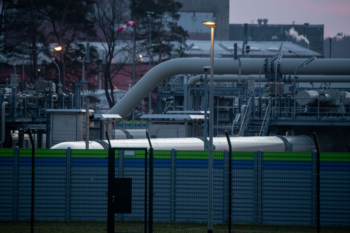 Nord Stream 2 gas pipeline.