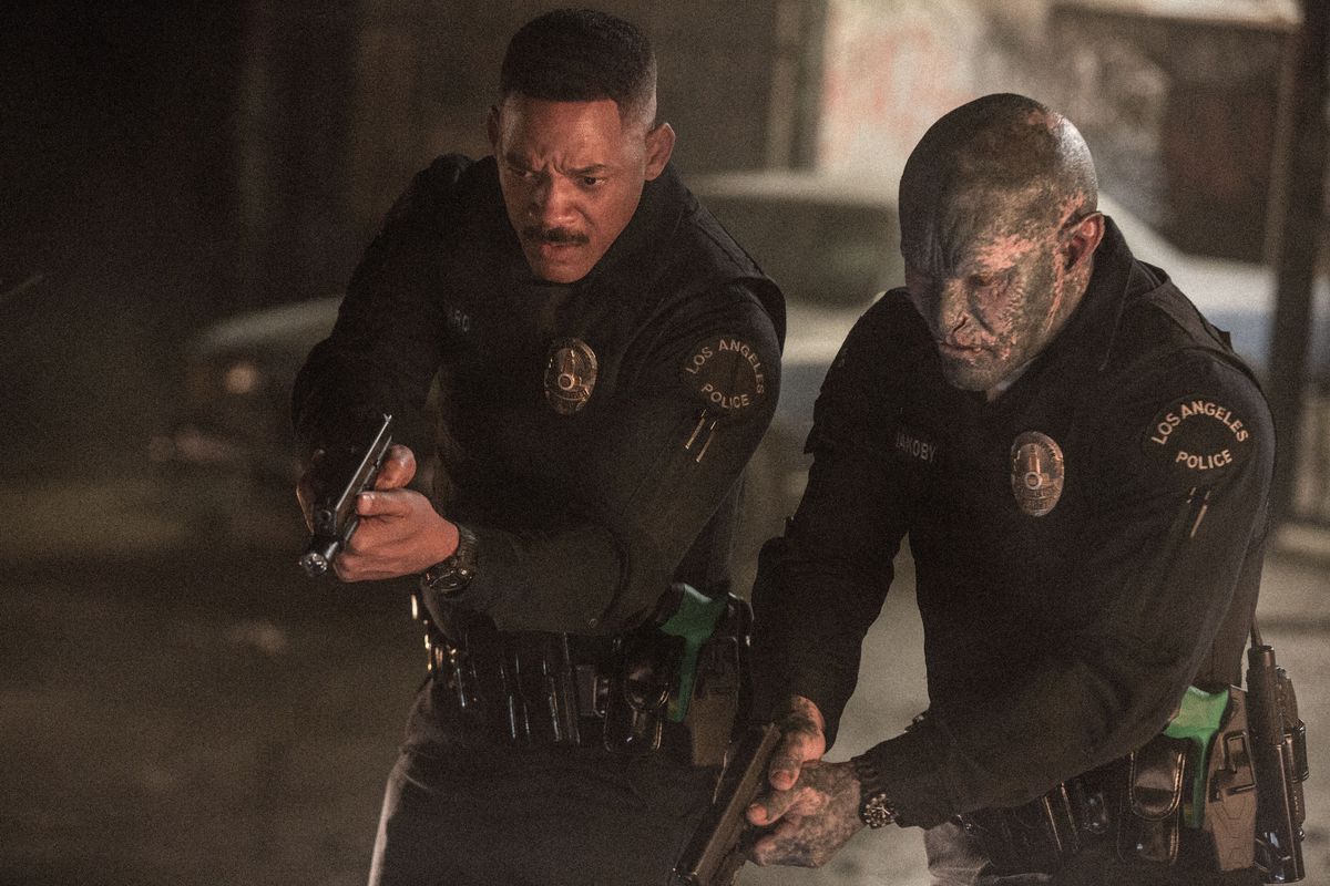 Will Smith and Joel Edgerton in Bright