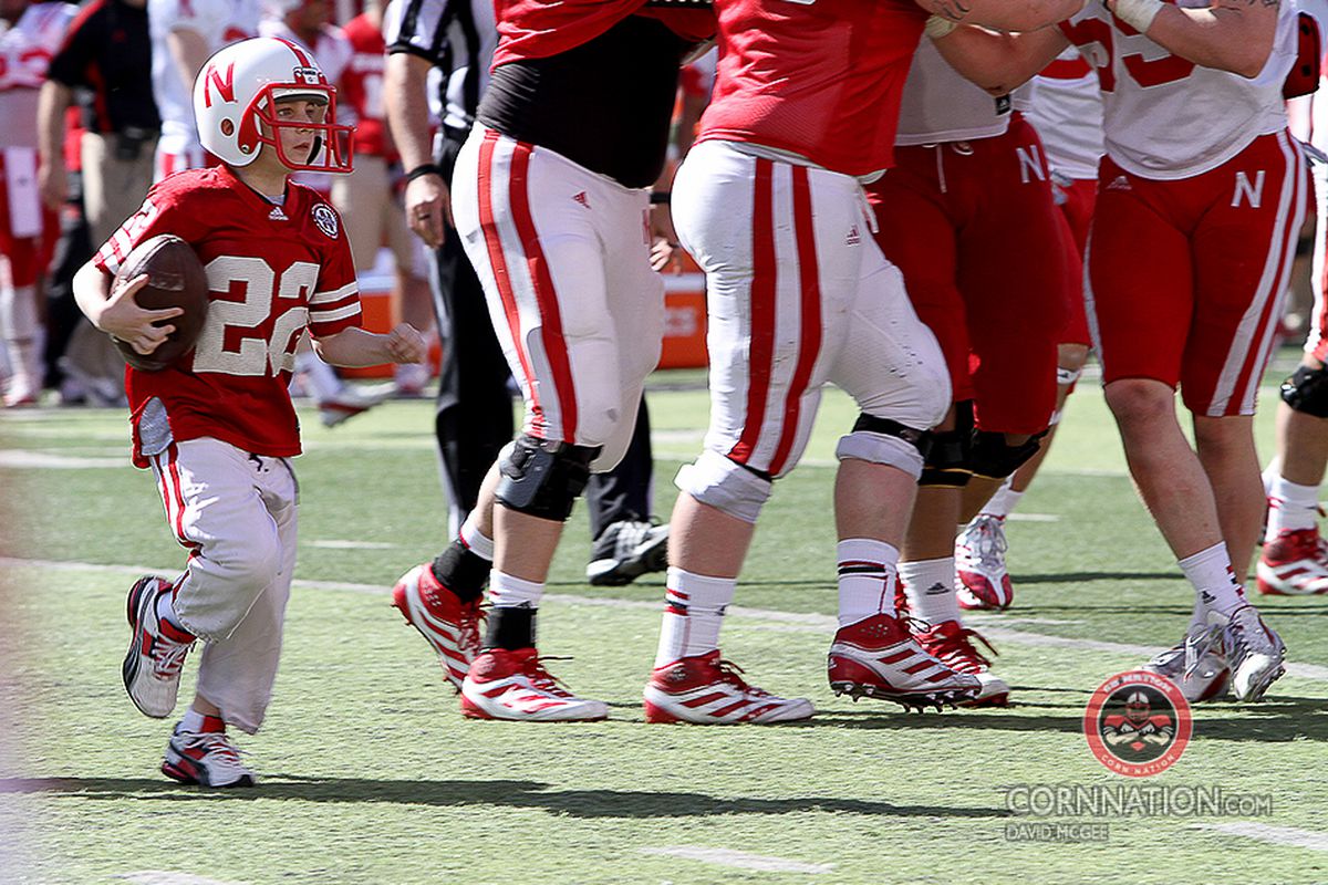 Spring Game Gallery, Jack Hoffman Stole the Show
