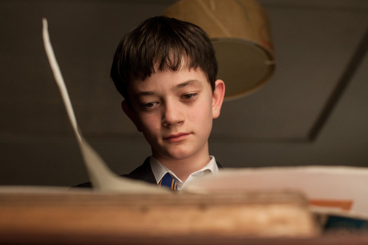 Lewis MacDougall in A Monster Calls