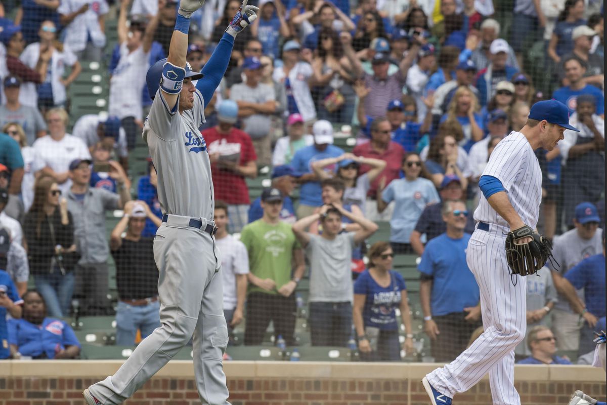 MLB: Game One-Los Angeles Dodgers at Chicago Cubs