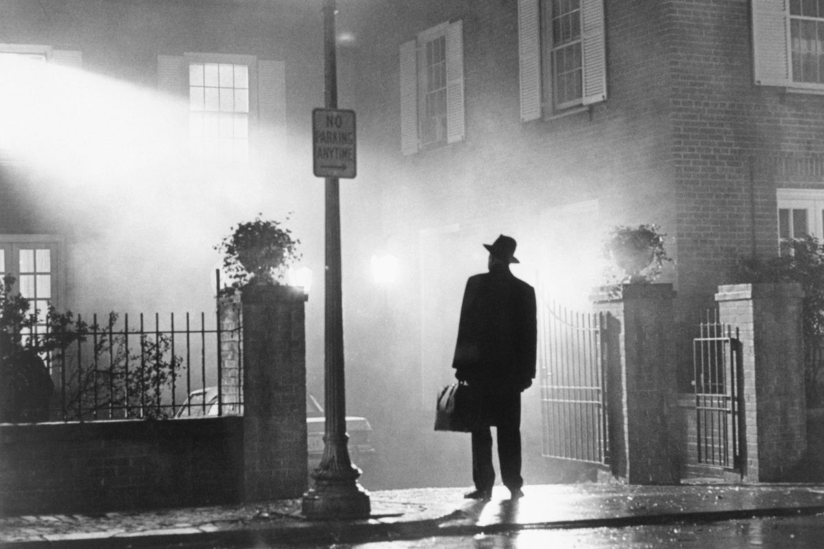 Max von Sydow as Father Merrin in The Exorcist