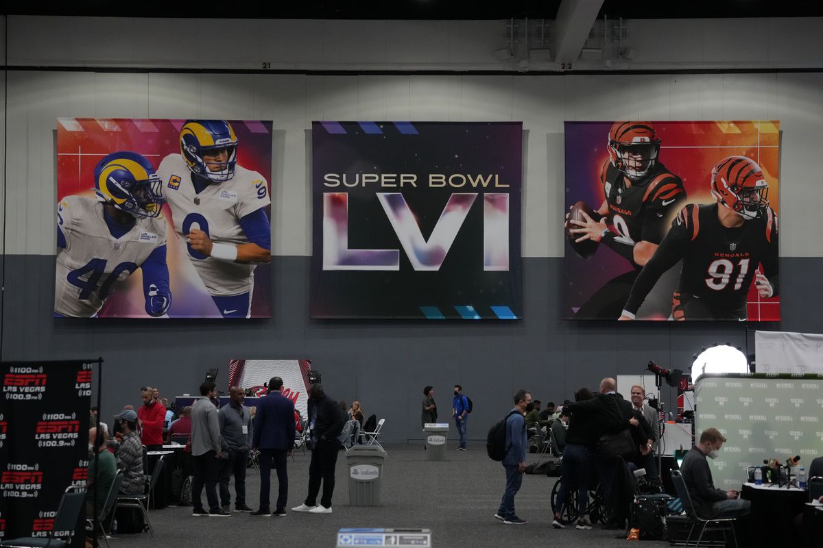 NFL: Super Bowl LVI-Radio Row