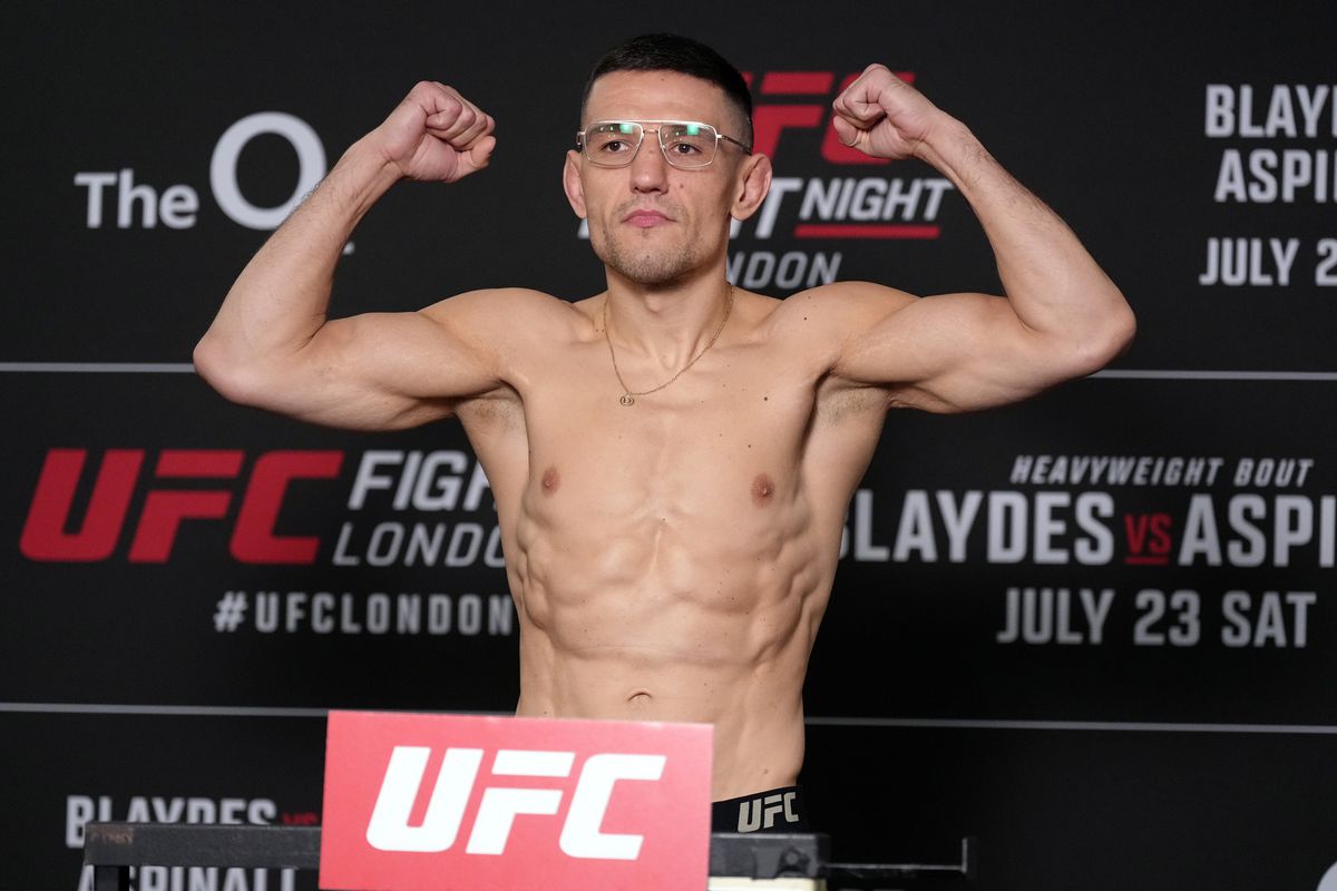 UFC Fight Night: Blaydes v Aspinall Official Weigh-in