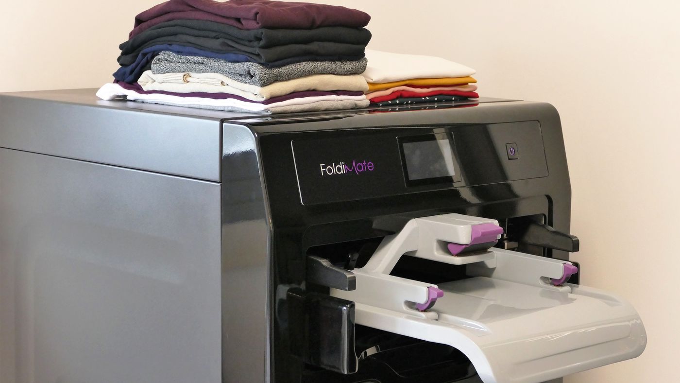 Sanders indendørs Panorama Foldimate's laundry-folding machine actually works now - The Verge