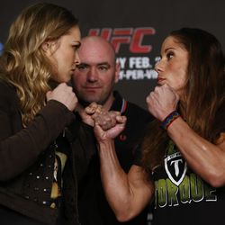 UFC 157 press conference photos