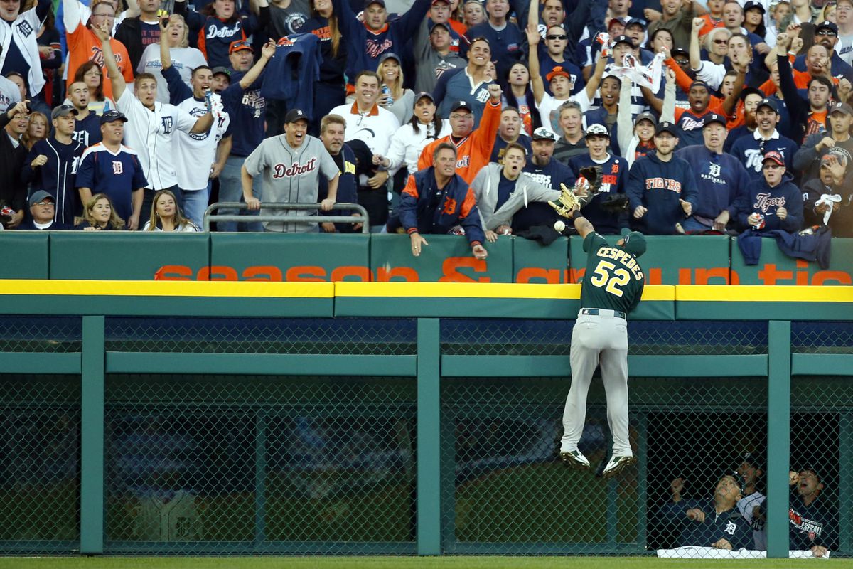 Yoenis Cespedes tries to reach his potential.
