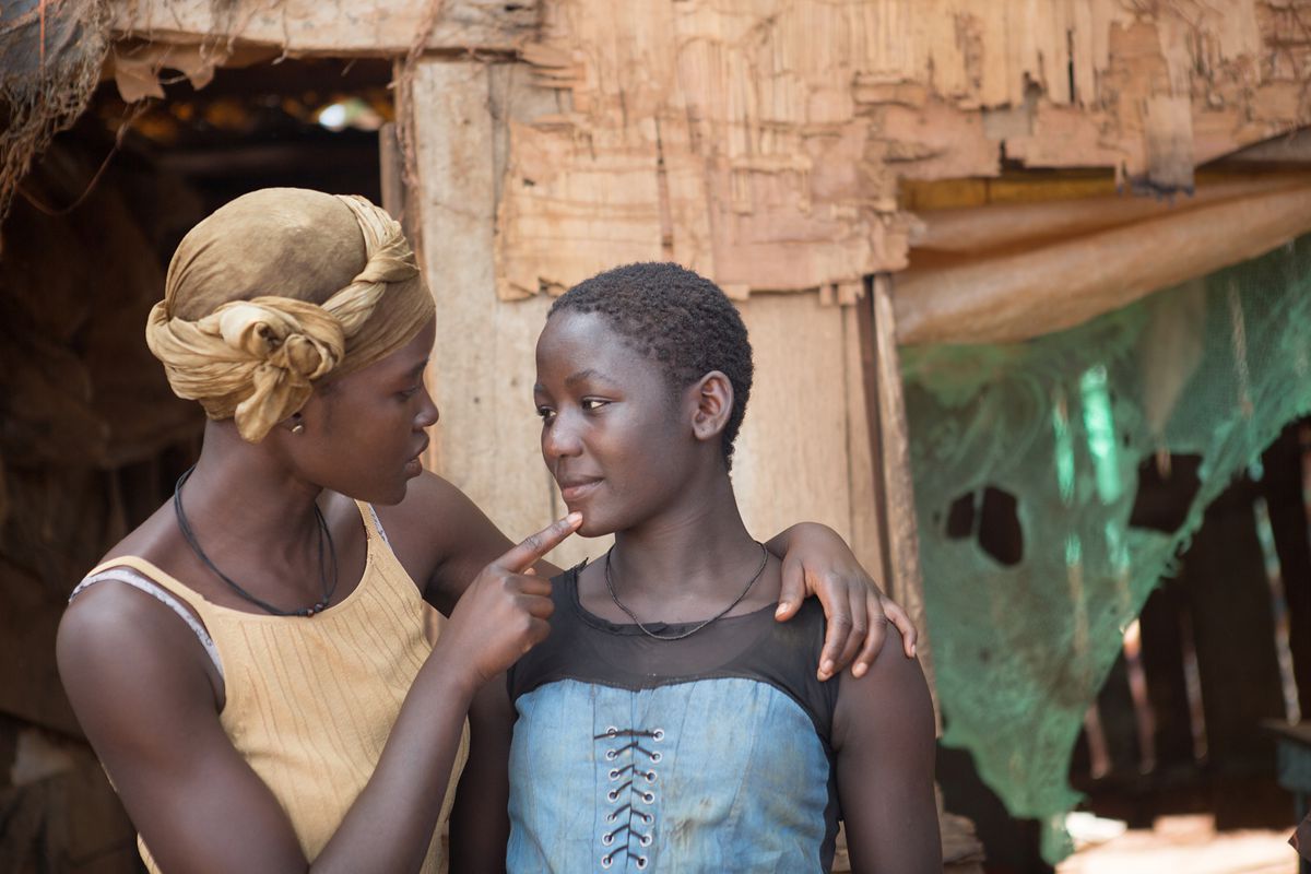 Lupita Nyong'o plays Phiona's mother, Harriet.