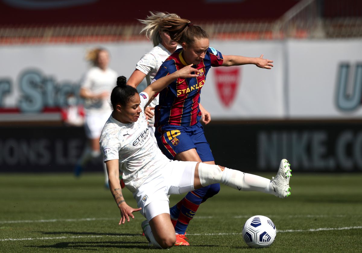 FC Barcelona v Manchester City - UEFA Women’s Champions League Quarter Final: Leg One