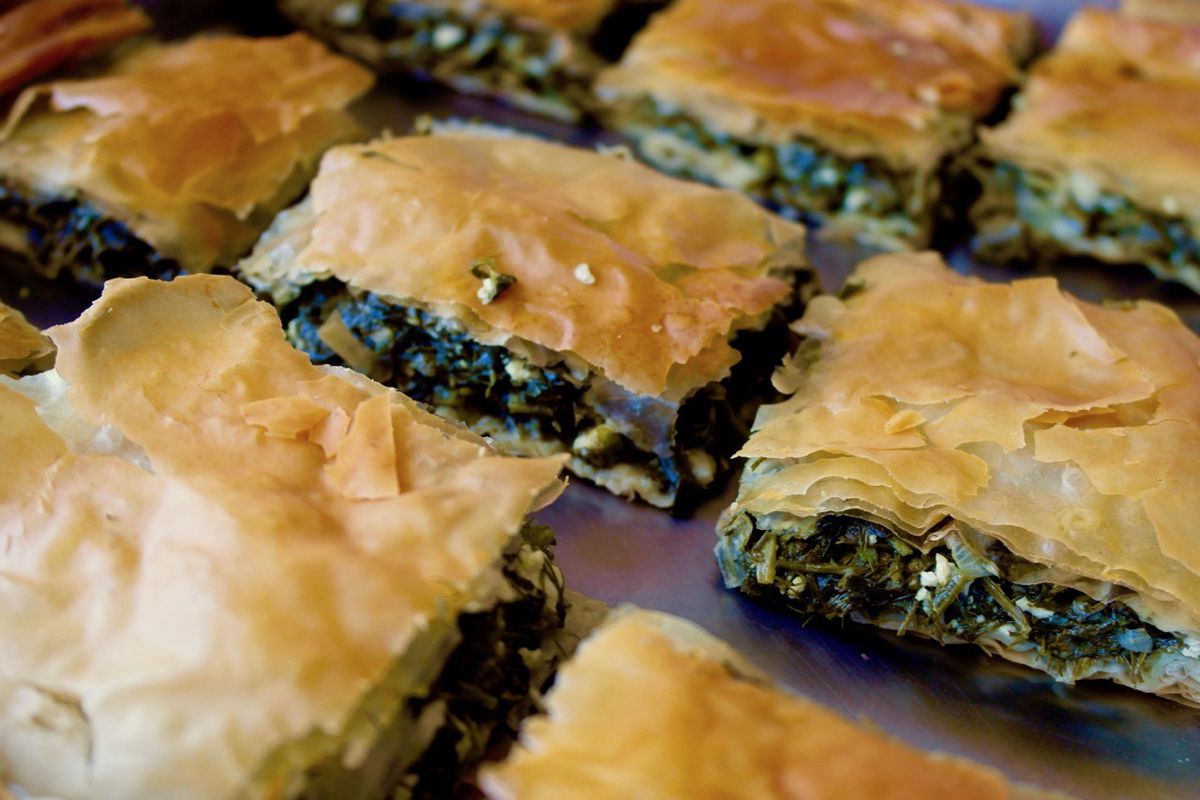 Enjoy a slice of hortopita pie at Avli Taverna for $3.14 on March 14. | Provided Photo