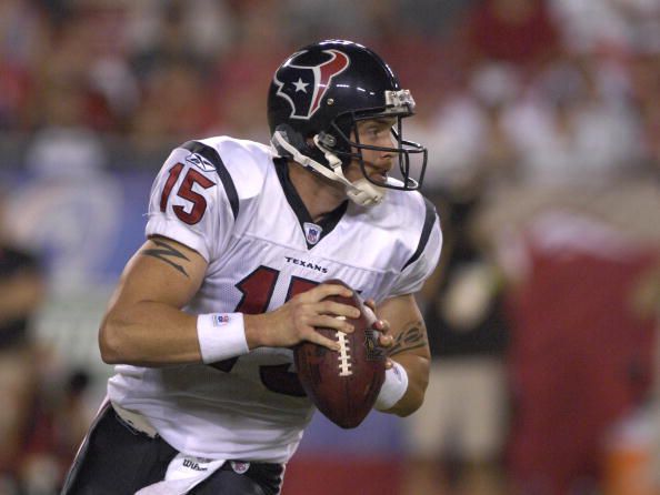 Zabransky tried his hand with the NFL, signing with the Houston Texans in 2007. (Courtesy of Al Messerschmidt/Getty Images)