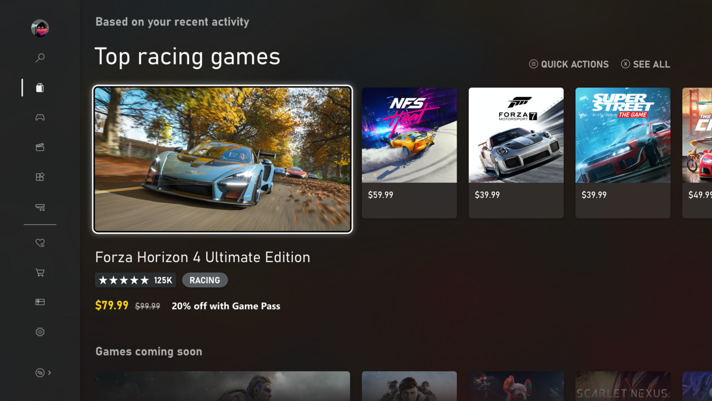 focus Nuchter Kiezelsteen Microsoft's new digital Xbox store now available to all Xbox One owners -  The Verge
