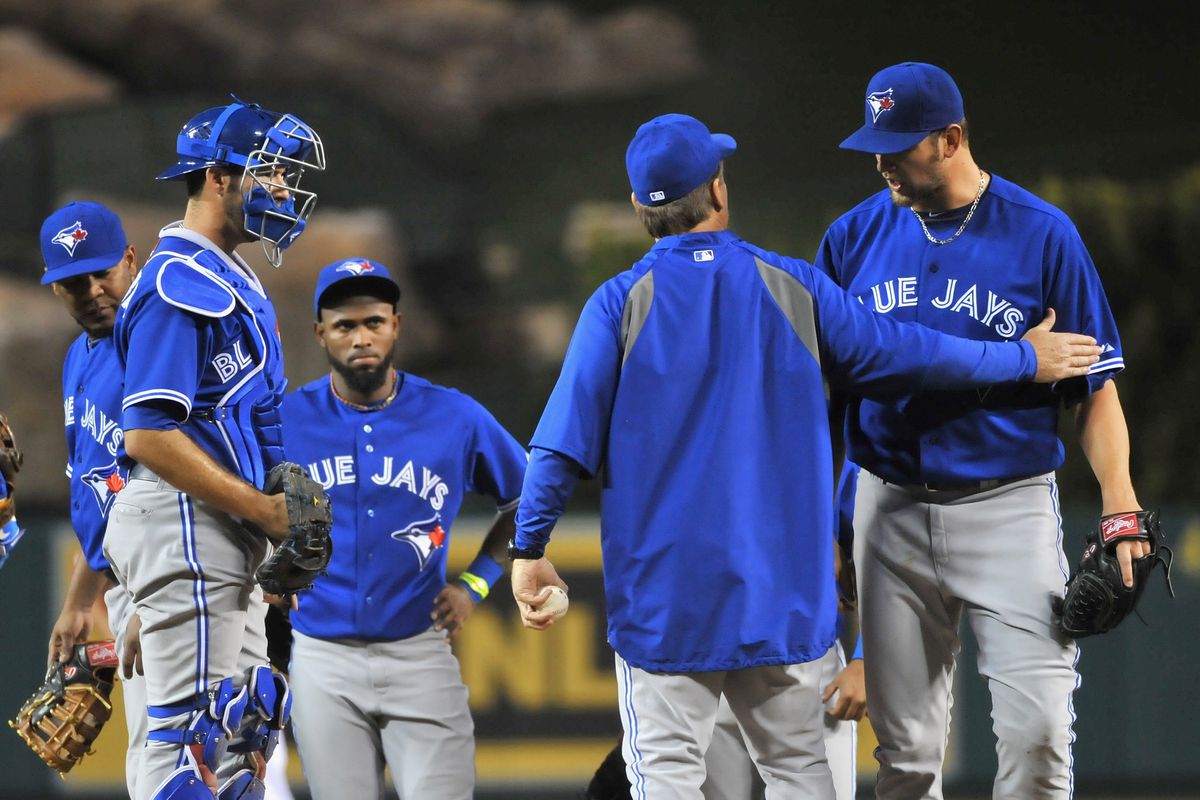 Josh Johnson was not thrilled when John Gibbons told him he didn't think he warranted a Qualifying Offer.