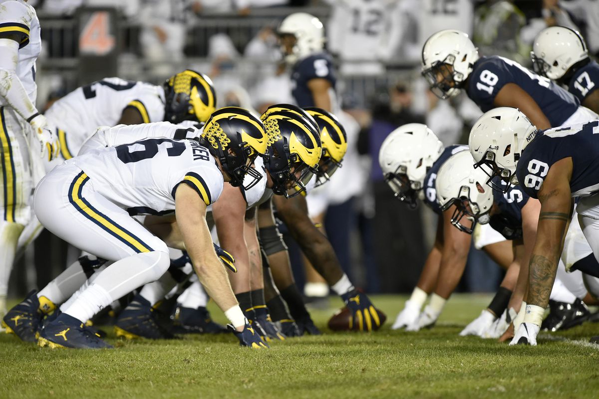 COLLEGE FOOTBALL: OCT 19 Michigan at Penn State