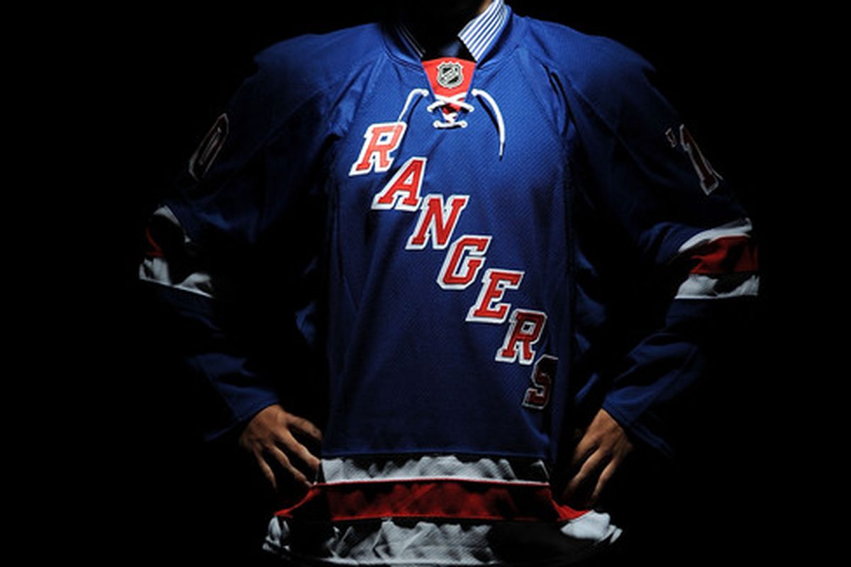 LOS ANGELES, CA - JUNE 26:  Andrew Yogan, drafted in the fourth round by the New York Rangers, poses for a portrait during the 2010 NHL Entry Draft at Staples Center on June 26, 2010 in Los Angeles, California.  (Photo by Harry How/Getty Images)