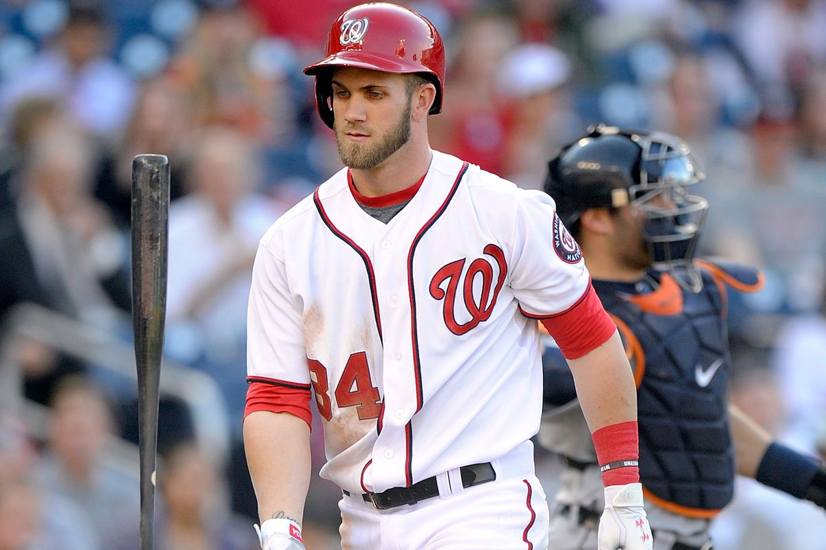Bearded Bryce and the Nats hit town on Monday.