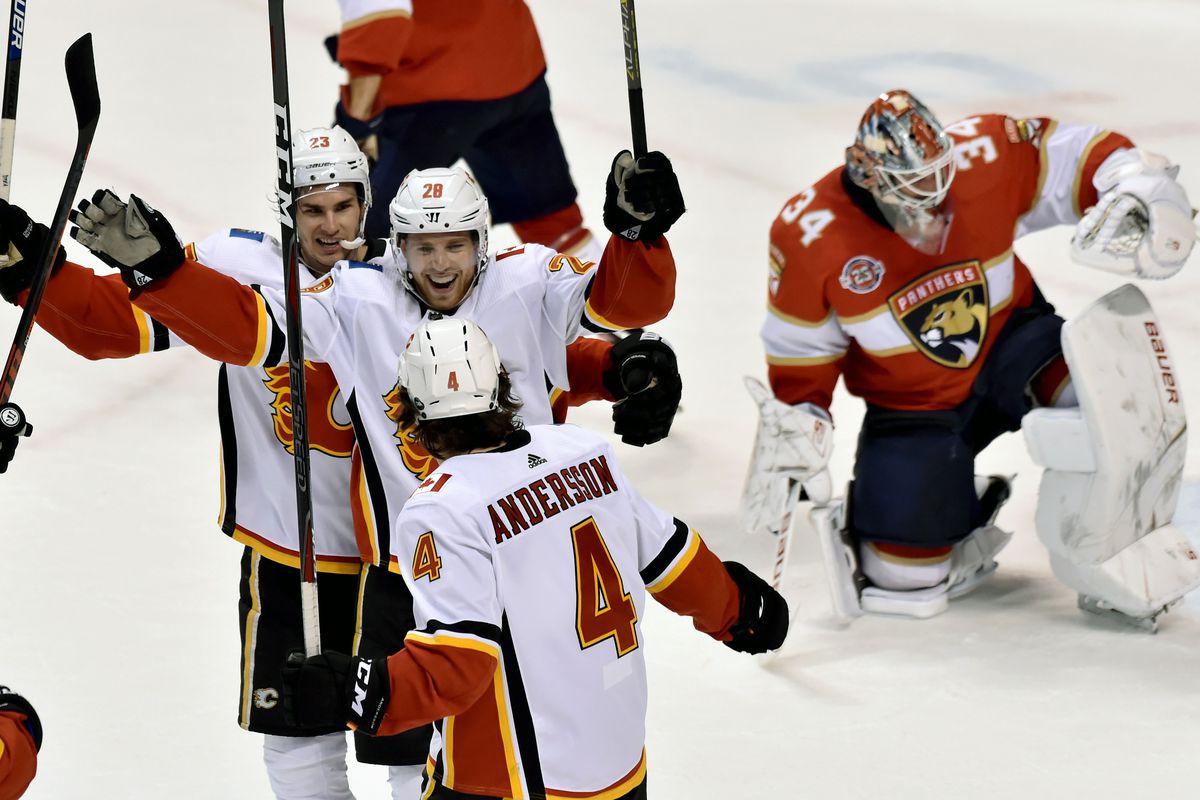 NHL: Calgary Flames at Florida Panthers
