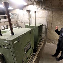 Douglas Andersen, chief of Dugway's life sciences division, leads a tour inside the Whole System Live Agent Test chamber at Dugway Proving Ground on Thursday, Feb. 19, 2015. The Centers for Disease Control and Prevention said Wednesday, May 27, 2015, it is investigating what the Pentagon called an inadvertent shipment of live anthrax spores from Dugway Proving Ground to at least one — and perhaps as many as nine — laboratories that expected to receive dead spores.