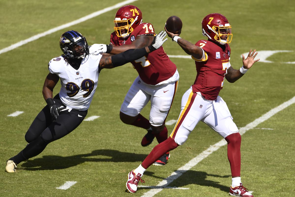 NFL: Baltimore Ravens at Washington Football Team