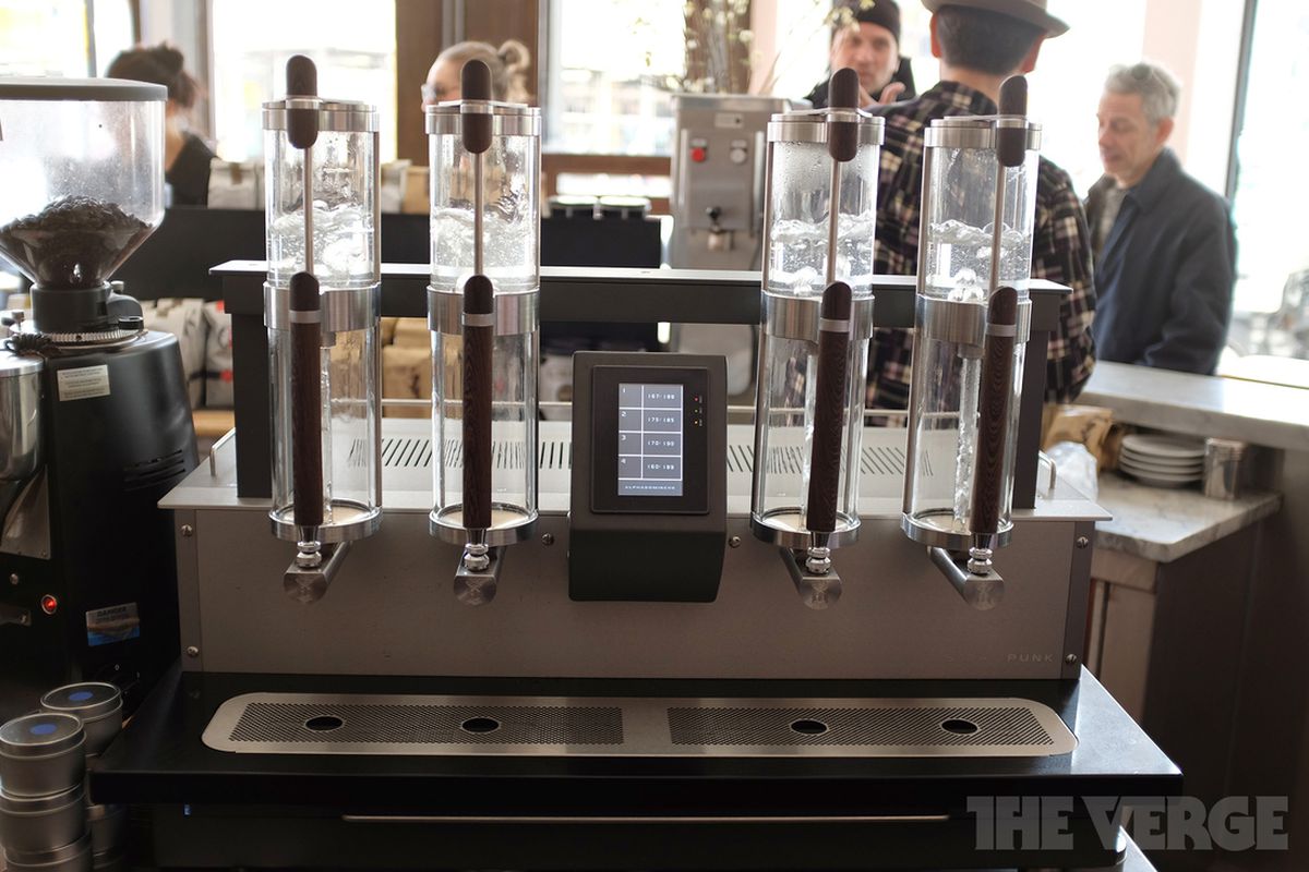 Gallery Photo: Alpha Dominche Steampunk coffee machine pictures