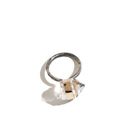 Melissa Joy Manning Herkimer diamond ring, <a href="http://www.jinsoon.com/catalog/product/view/id/54/s/toutensemble/category/8/">$270</a> (was $360) with the code 'MJM25'