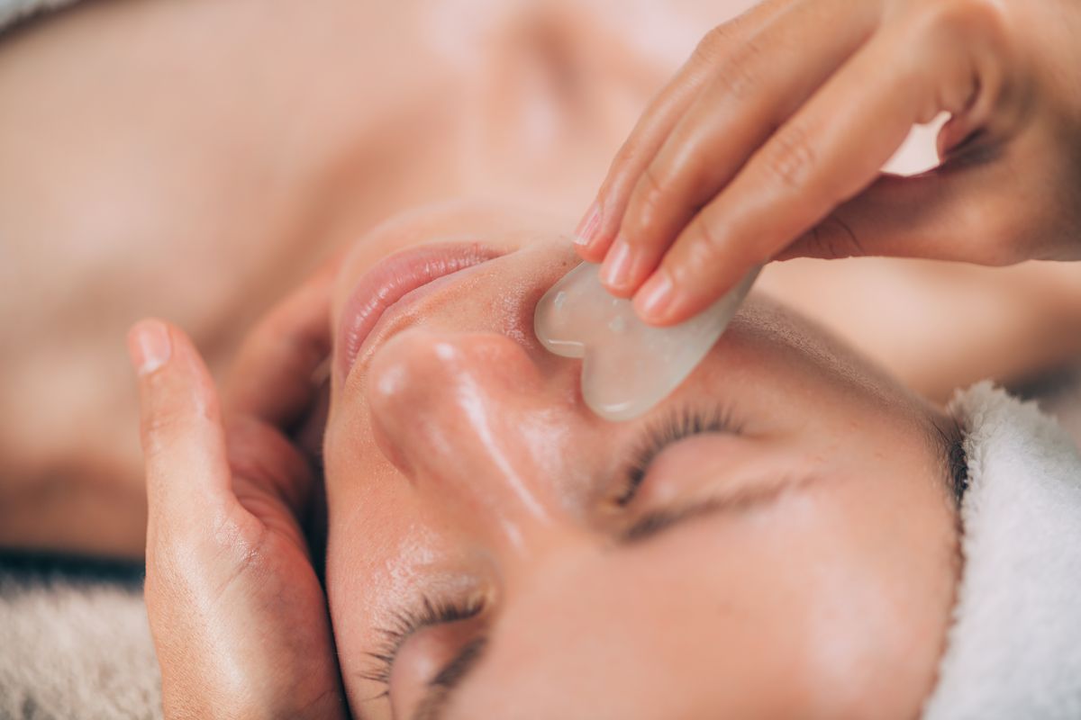 Facial gua sha is being used by a lot of people because of its accessibility.
