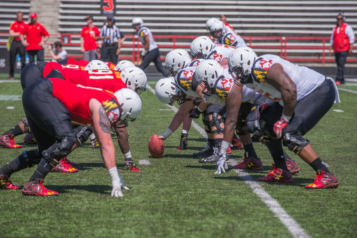 maryland football spring game practice