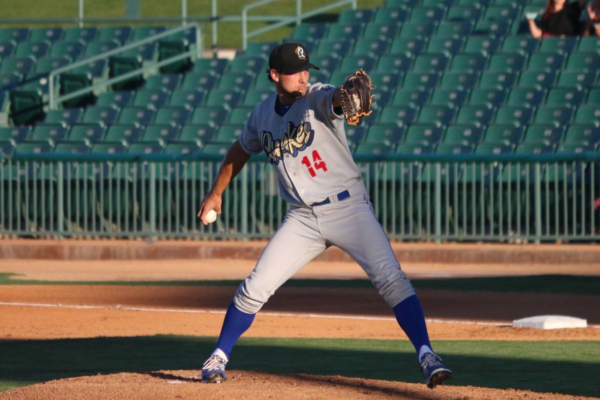 Chase De Jong was a Game 1 starter for the Rancho Cucamong Quakes in their run to the 2015 Cal League championship.