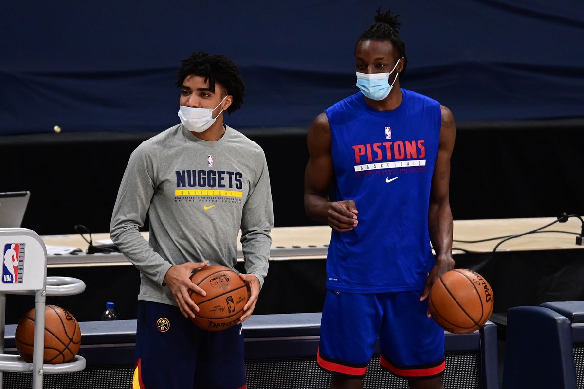 NBA: Detroit Pistons at Denver Nuggets