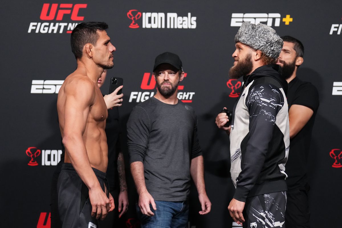 UFC Fight Night: Dos Anjos v Fiziev Weigh-in