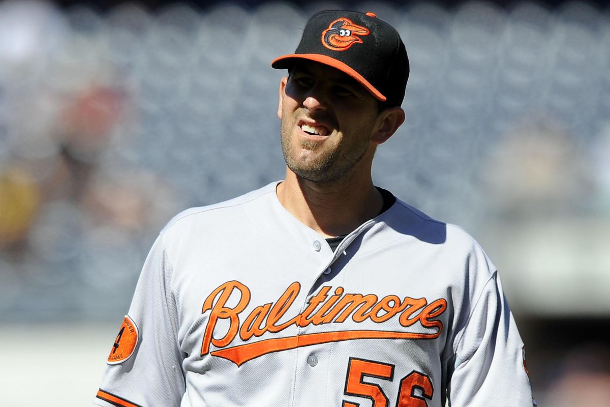 Darren O'Day might be smiling if the O's win another west coast series