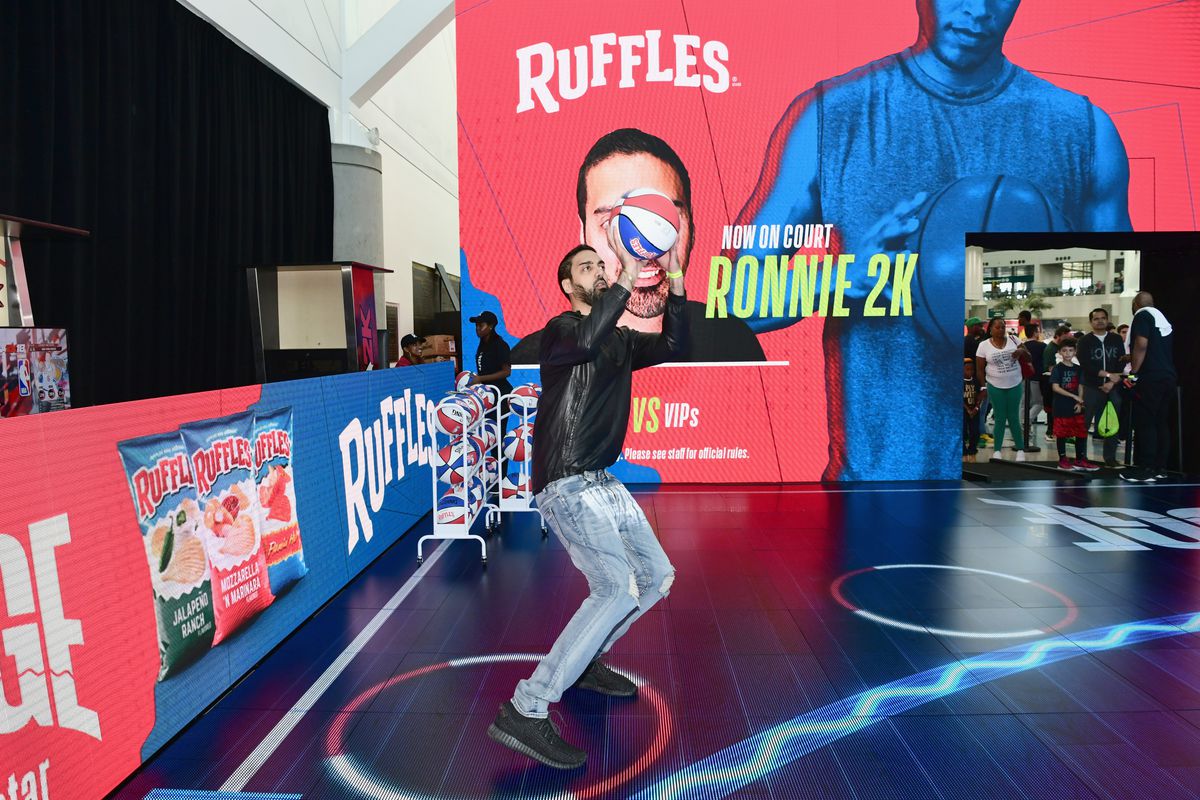 Ruffles, the Official Chip of the NBA, and Presenting Partner of the NBA Celebrity All-Star Game unveils ‘THE RIDGE’ 4-Point During NBA All-Star Weekend