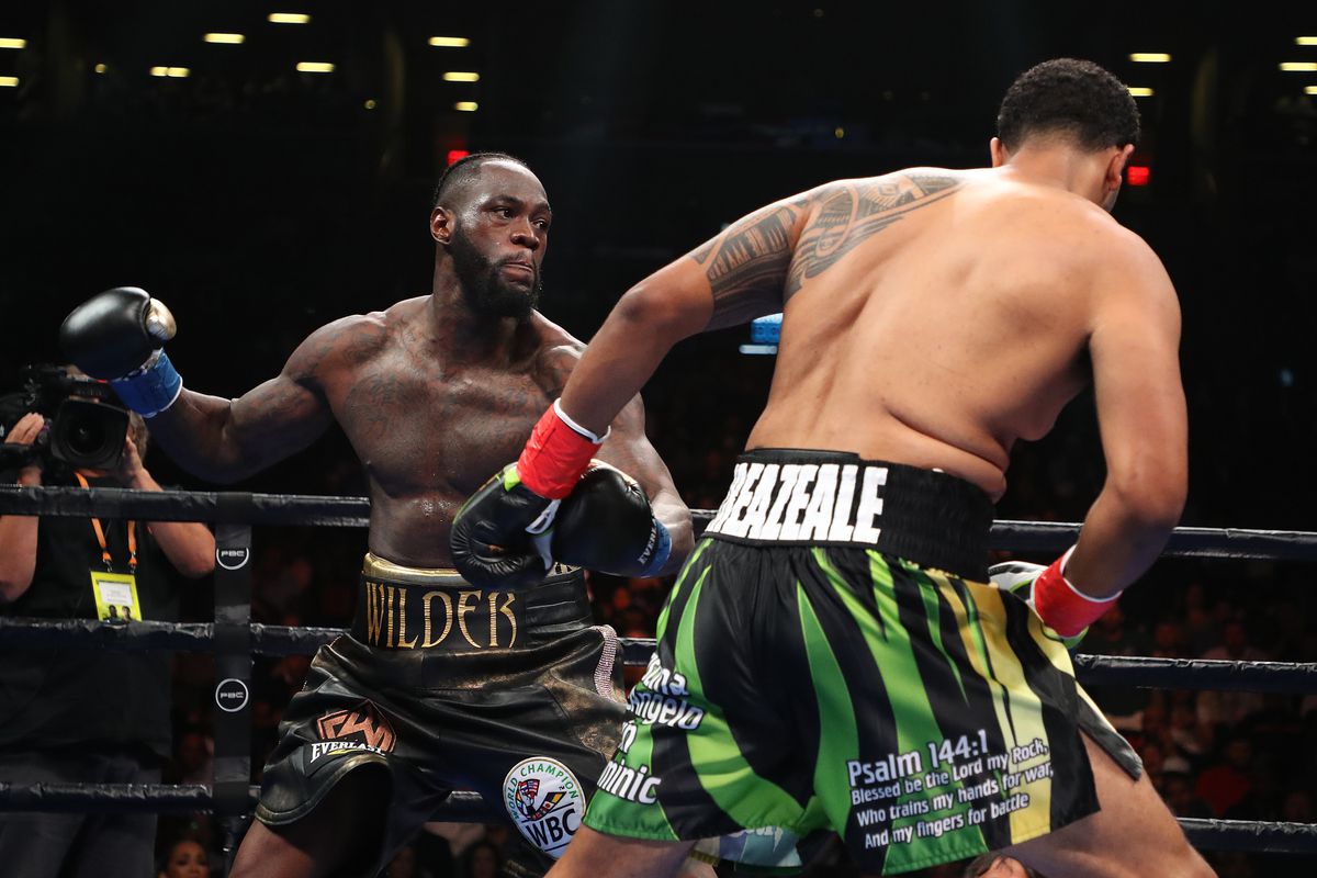 <p zoompage-fontsize="15" style="">Deontay Wilder v Dominic Breazeale