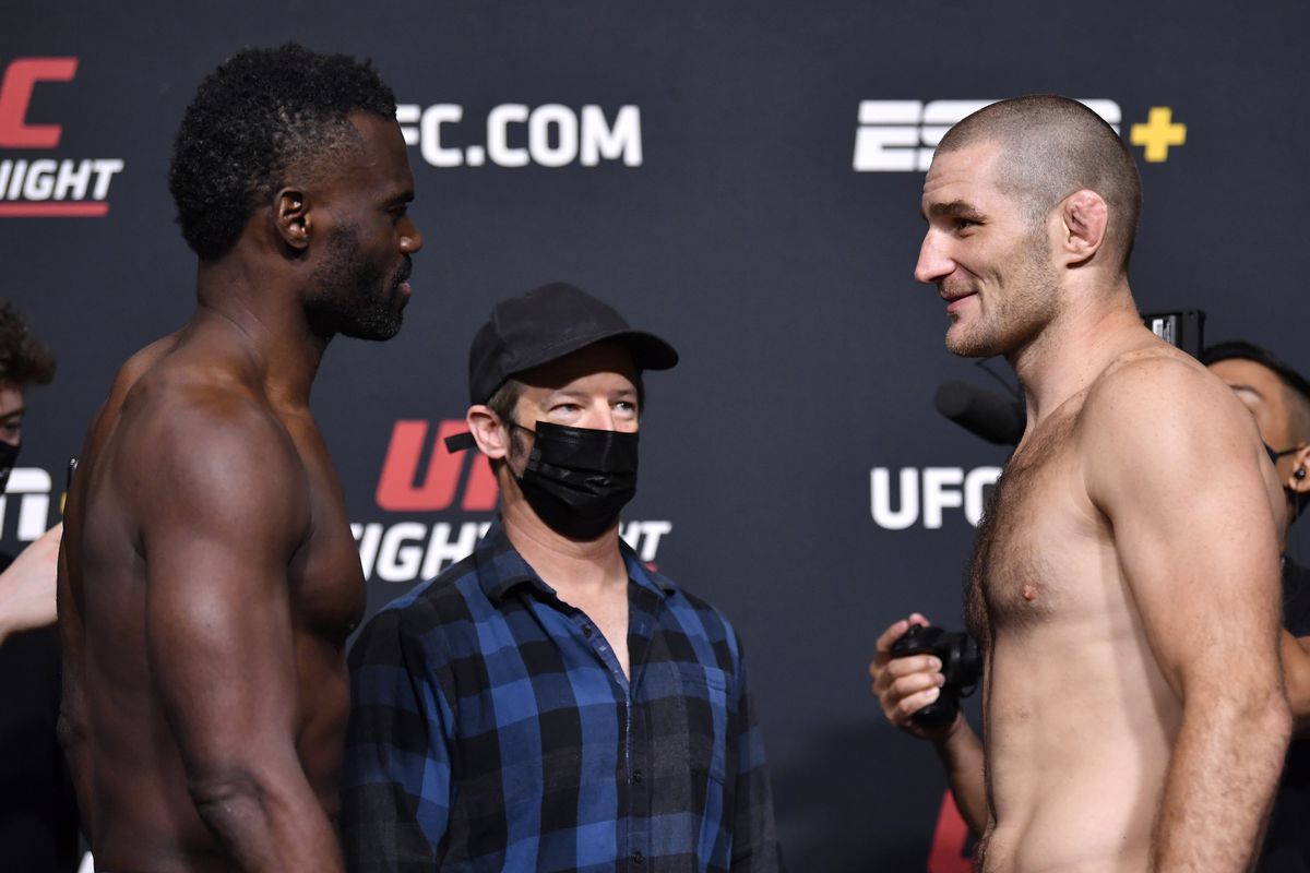 UFC Fight Night: Hall v Strickland Weigh-in